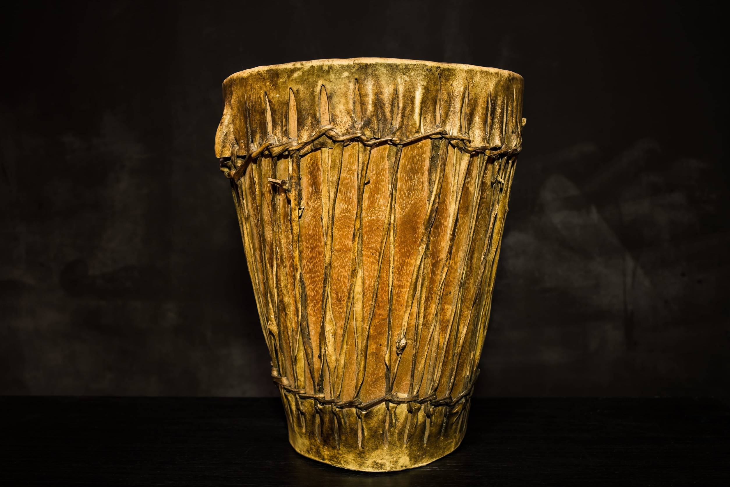 Handmade Wooden Djembe Drum