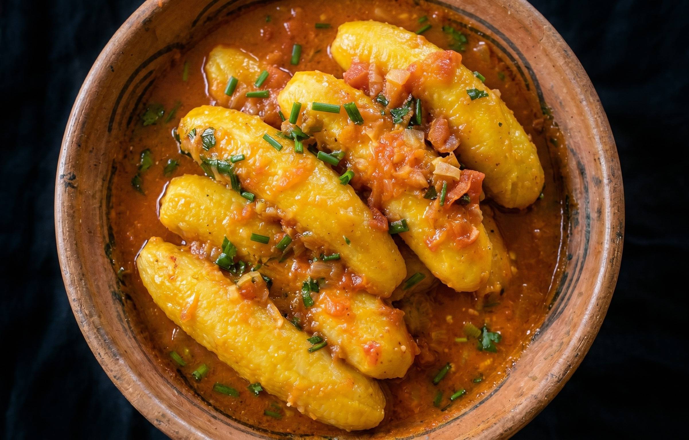 Matoke Served In A Bowl