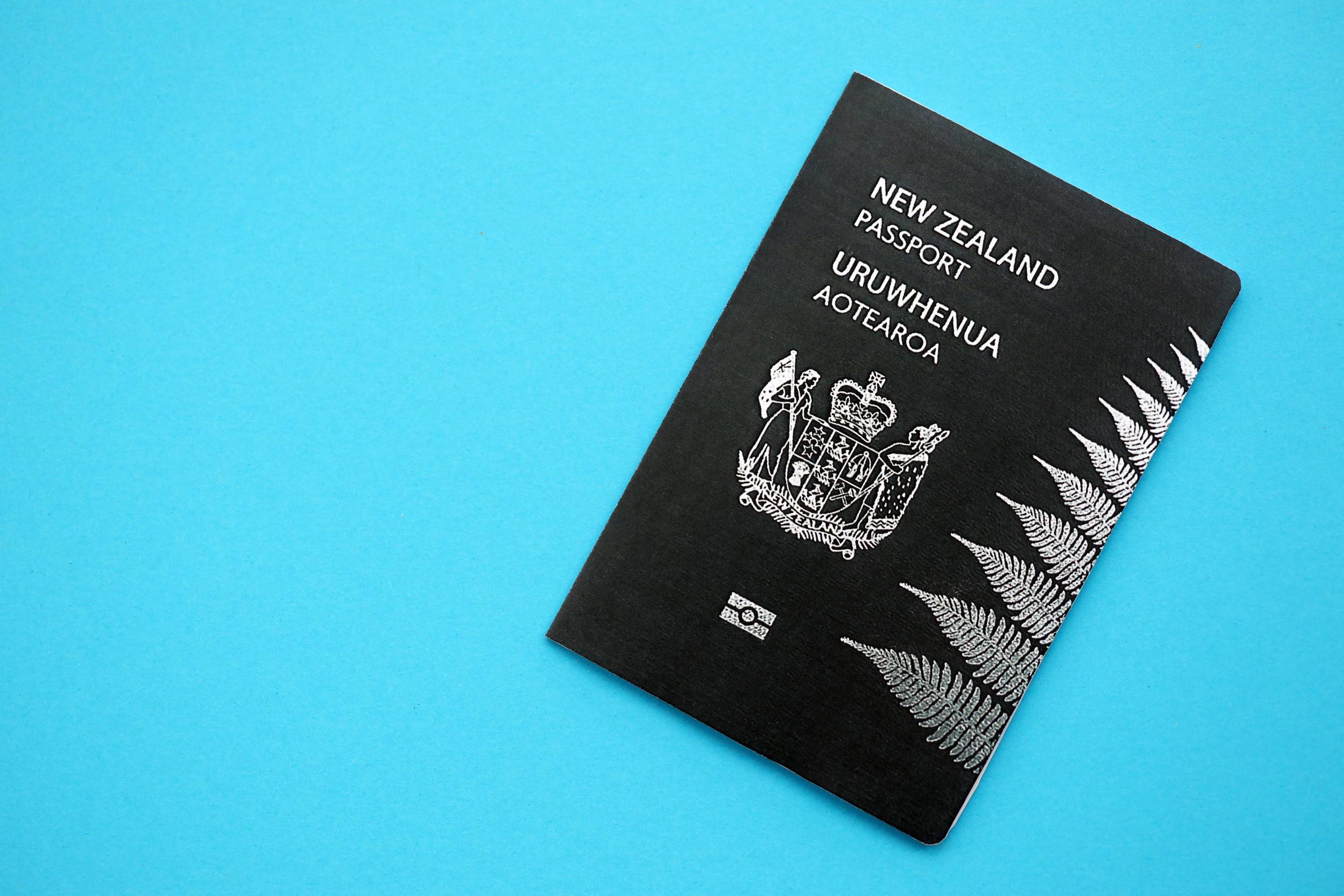 New Zealand Black Passport