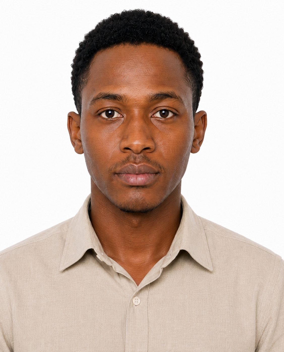 Passport Size Photograph Sample