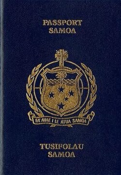 Samoan Passport