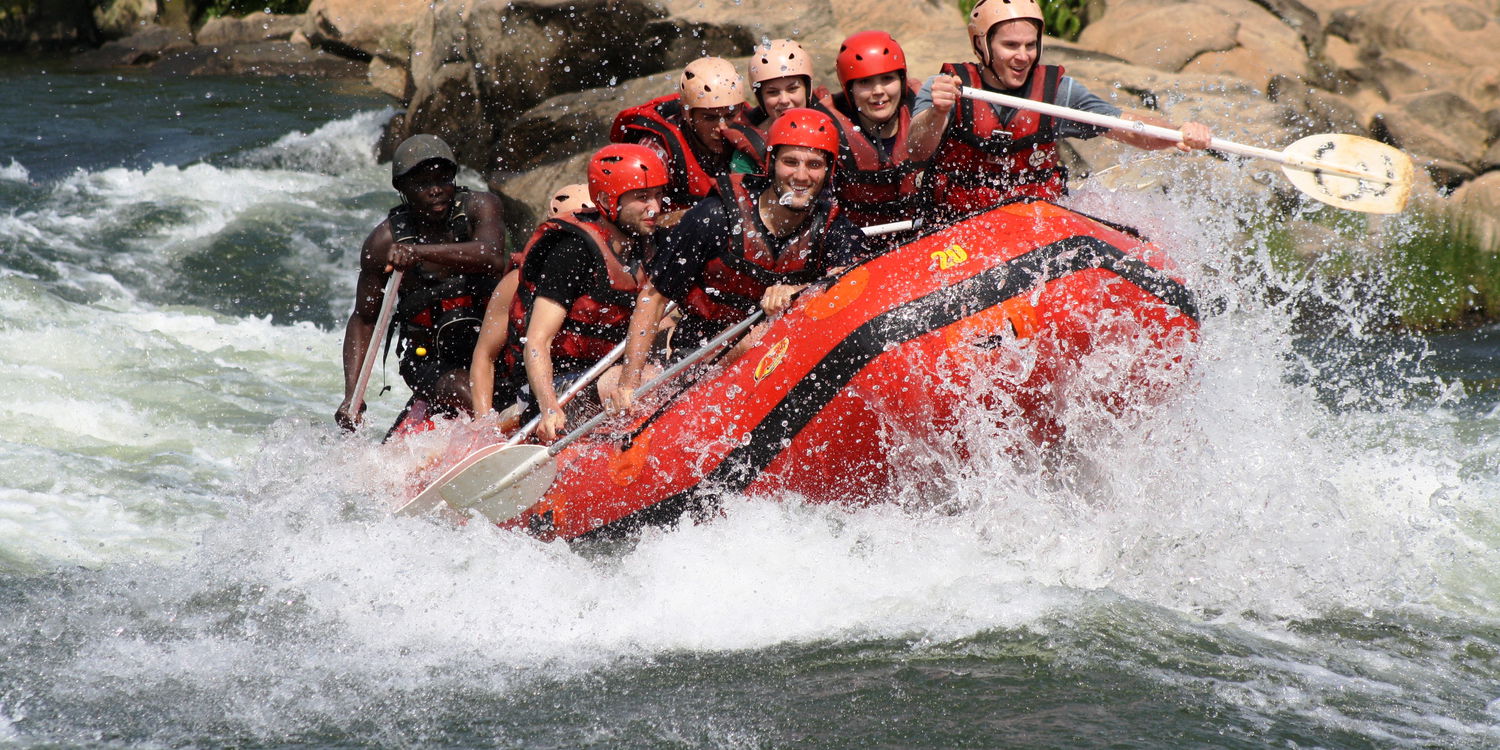 White Water Rafting on River Nile Uganda