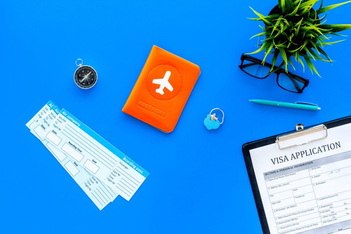 Visa Application Form And Passport
