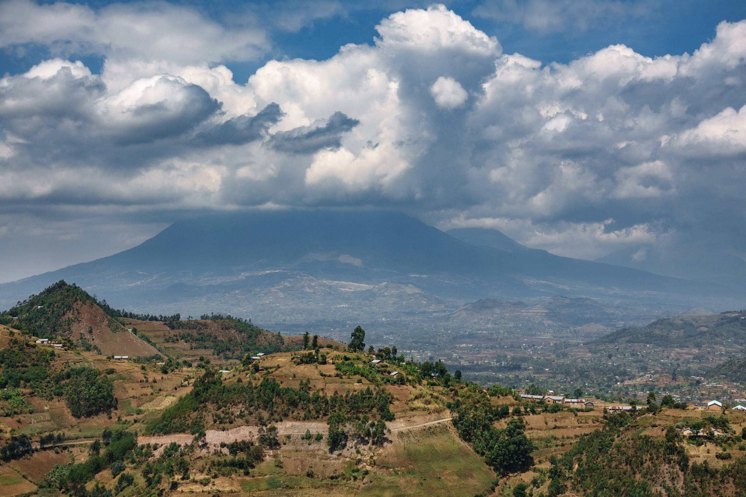 Volcano Park In Uganda